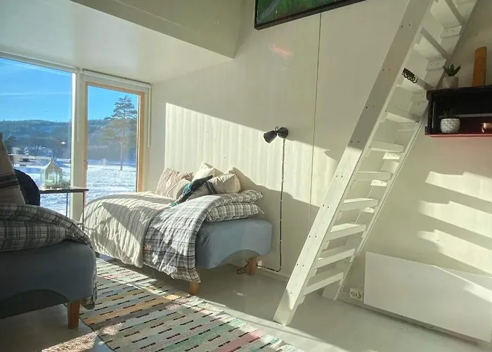 롯지 Hyttelaven Pa Furuholmen