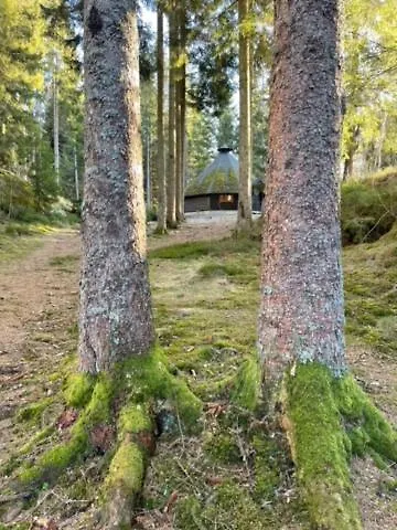 롯지 Hyttelaven Pa Furuholmen 사릅스보르그